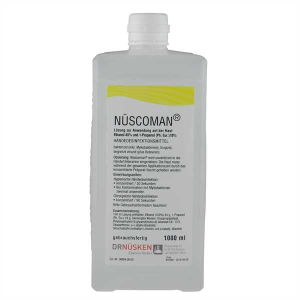 Nüscoman Händedesinfektion 1 L