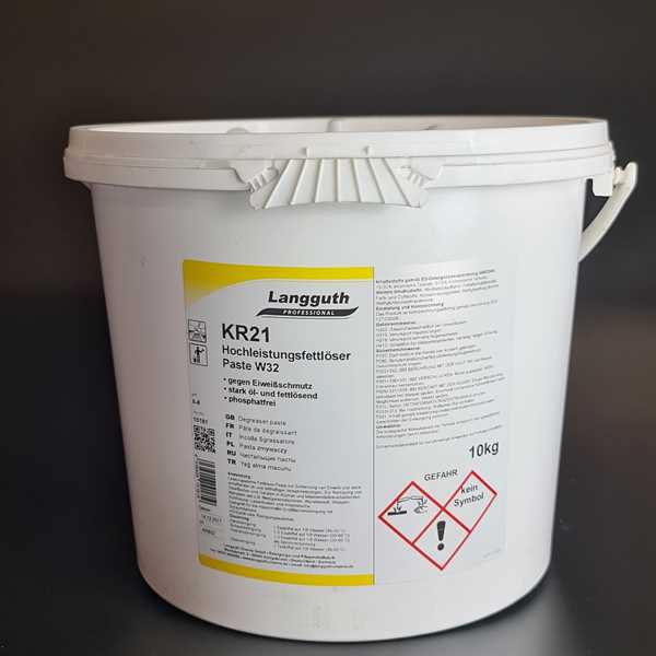 KR21 Fettlöser Paste Fett und Eiweißlöser